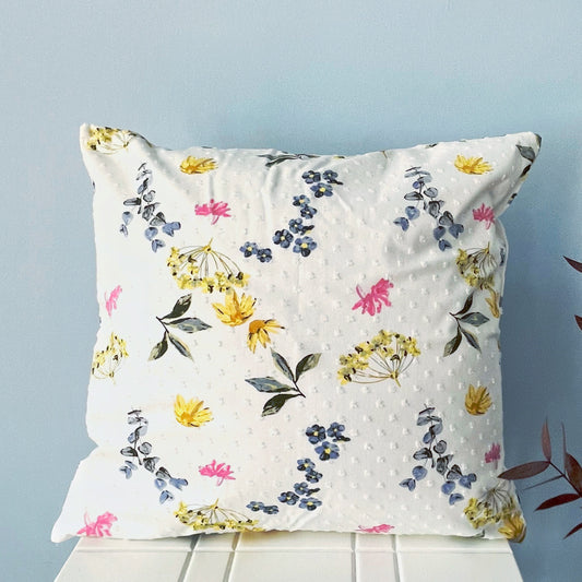 Buttercup Breeze - Pure Cotton Printed Cushion