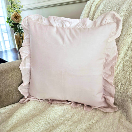Victorian Rose - Cushion with Frills